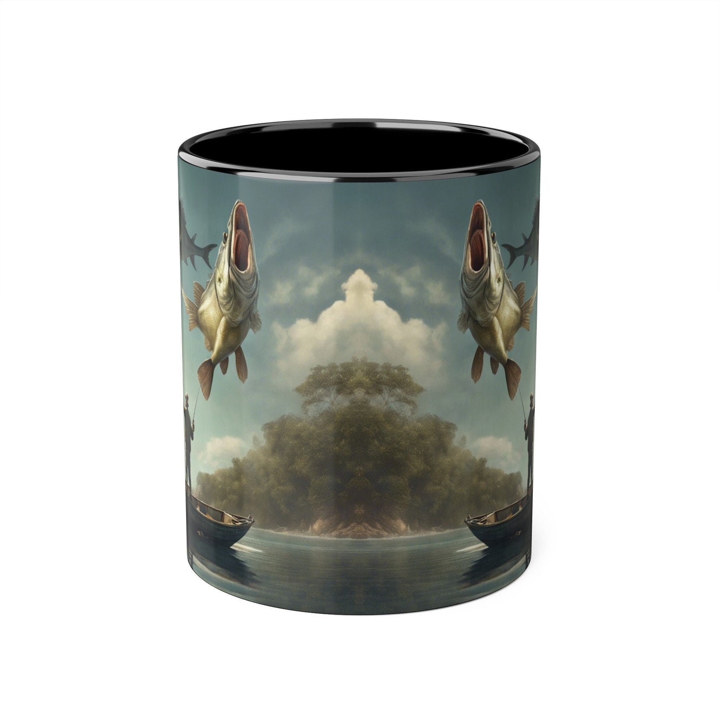 Fisherman Accent Mugs, 11oz