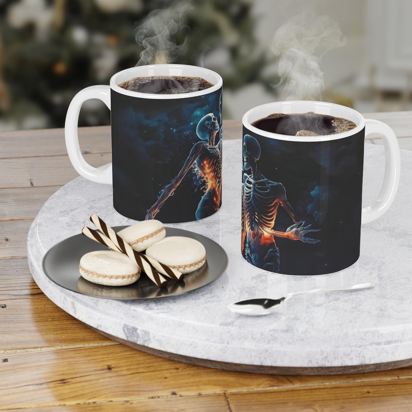 Loves Eternal Dance Artistic Mug Design Perfect for Couples Mugs