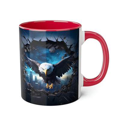 Eagle Accent Mugs, 11oz