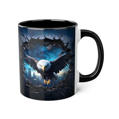 Eagle Accent Mugs, 11oz