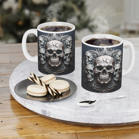 Spectacular skull Valentine's Day - Ceramic Mugs (11oz\15oz\20oz)